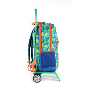 United Colors of Benetton 03661 File Cepli Erkek Çocuk Yeşil Çekçekli İlkokul Çantası