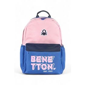 United Colors of Benetton 03844 Çift Bölmeli Okul Sırt Çantası
