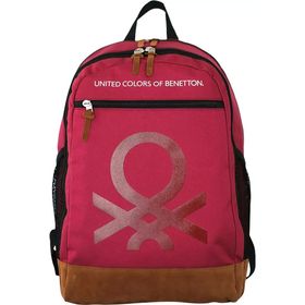 United Colors of Benetton 13058 Kırmızı Sofistike Çift Bölmeli Sırt Çantası