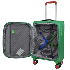 United Colors of Benetton 14BNT100-03-YSL Yeşil Kabin Boy Bavul