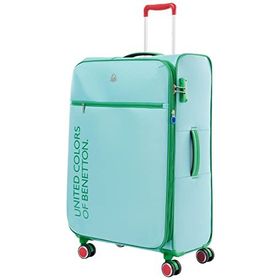 United Colors of Benetton 14BNT2100-01-AQ Aqua Büyük Boy Bavul