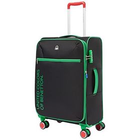 United Colors of Benetton 14BNT2100-01-S Siyah Büyük Boy Bavul