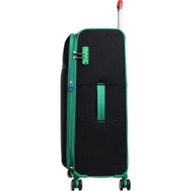 United Colors of Benetton 14BNT2100-01-S Siyah Büyük Boy Bavul