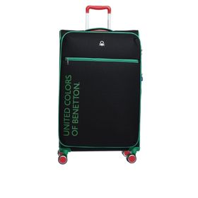 United Colors of Benetton 14BNT2100-01-S Siyah Büyük Boy Bavul