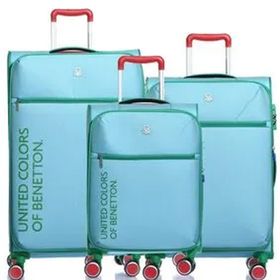 United Colors of Benetton 14BNT2100 Aqua 3'lü Set Bavul
