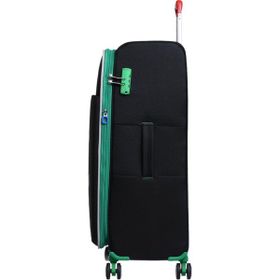 United Colors of Benetton 14BNT2200-01-S Siyah Büyük Boy Bavul