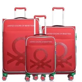 United Colors of Benetton 14BNT2200 Kırmızı 3'lü Set Bavul