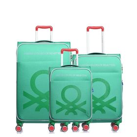 United Colors of Benetton 14BNT2200 Yeşil 3'lü Set Bavul