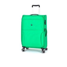 United Colors of Benetton 14BNT2500-02-YSL Yeşil Unisex Yetişkin Orta Boy Valiz