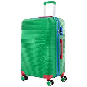 United Colors of Benetton 14BNT500-02-YSL Yeşil Orta Boy Bavul