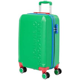 United Colors of Benetton 14BNT600-02-YSL Yeşil Orta Boy Bavul