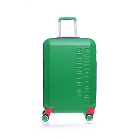 United Colors of Benetton 14BNT600-02-YSL Yeşil Orta Boy Bavul