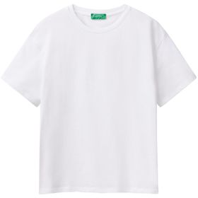 United Colors of Benetton 3096D102O Beyaz Kadın T-shirt