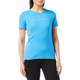 United Colors of Benetton 3GA2E16A0 Mavi Kadın T-shirt