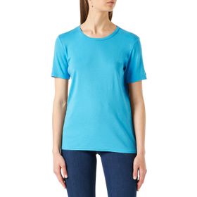 United Colors of Benetton 3GA2E16A0 Mavi Kadın T-shirt