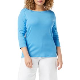 United Colors of Benetton 3GA2E16A0 Mavi Kadın T-shirt