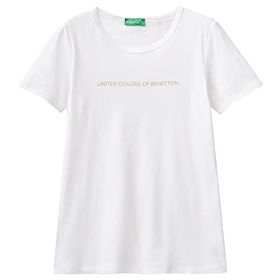 United Colors of Benetton 3GA2E16A2 Schwarz Nero 100 Kadın T-Shirt