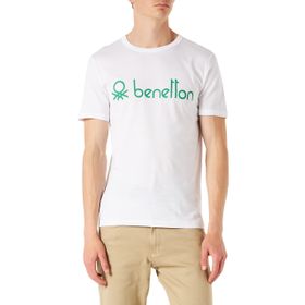United Colors of Benetton 3I1XU100A Beyaz Erkek T-shirt