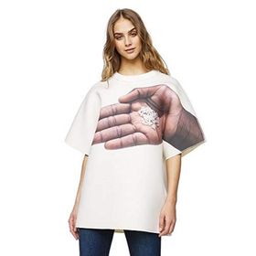 United Colors of Benetton 3NPUJ18D9 Beyaz Unisex T-shirt