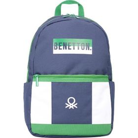 United Colors of Benetton 4281 Yeşil Çift Bölmeli Sırt Çantası