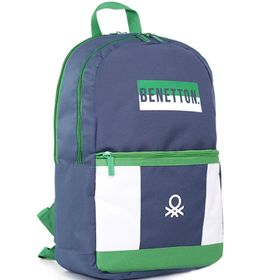 United Colors of Benetton 4281 Yeşil Çift Bölmeli Sırt Çantası