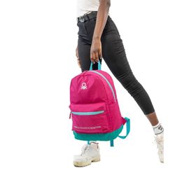 United Colors of Benetton 70407 Pembe Casual Sırt Çantası