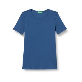 United Colors of Benetton Basic Kısa Kollu Bisiklet Yaka Lacivert S Kadın T-Shirt