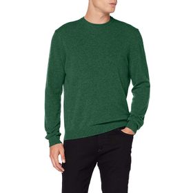 United Colors Of Benetton Bisiklet Yaka Merino Kazak Erkek Triko, Mavi (Mavi Melanj 5F6), X-L (Üretici Ölçüsü: Xl)