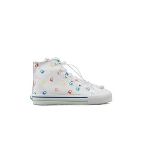 United Colors of Benetton BN30183 Beyaz Unisex Çocuk Ayakkabı