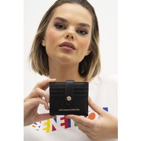United Colors of Benetton BNT-1243 Siyah Kadın Cüzdan