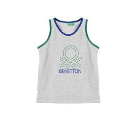 United Colors of Benetton BNT-B21378 Gri Melanj Erkek Çocuk Atlet