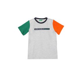 United Colors of Benetton BNT-B21378 Gri Melanj Erkek Çocuk Atlet