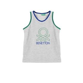 United Colors of Benetton BNT-B21378 Gri Melanj Erkek Çocuk Atlet