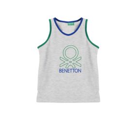 United Colors of Benetton BNT-B21378 Gri Melanj Erkek Çocuk Atlet