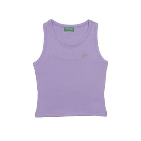 United Colors of Benetton BNT-G20484 Mor Kız Çocuk T-shirt