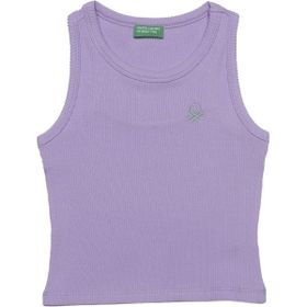 United Colors of Benetton BNT-G20484 Mor Kız Çocuk T-shirt