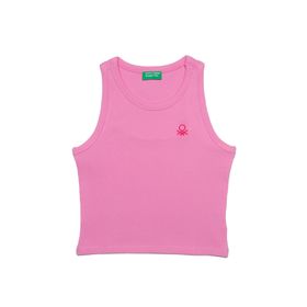 United Colors of Benetton BNT-G20484 Pembe Kız Çocuk T-shirt
