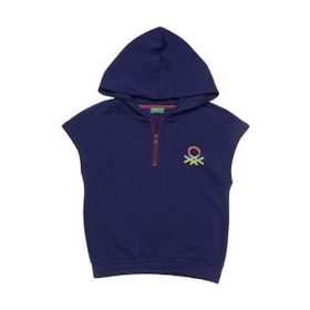 United Colors of Benetton BNT-G20492 Lacivert Kız Çocuk T-shirt