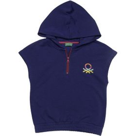United Colors of Benetton BNT-G20492 Lacivert Kız Çocuk T-shirt