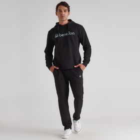 United Colors of Benetton BNT-M045 T Siyah Erkek Sweatshirt