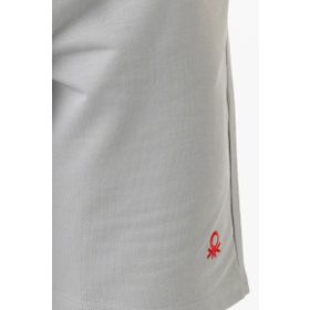 United Colors of Benetton BNT-M086 Gri Erkek Şort