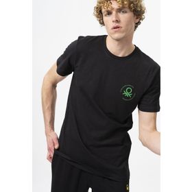 United Colors of Benetton BNT-M099-R Siyah Erkek T-shirt