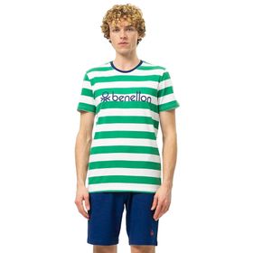 United Colors of Benetton BNT-M20454 Yeşil Erkek T-shirt