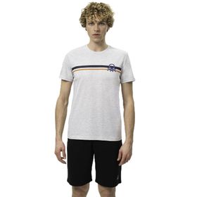 United Colors of Benetton BNT-M20478 Gri Erkek T-shirt