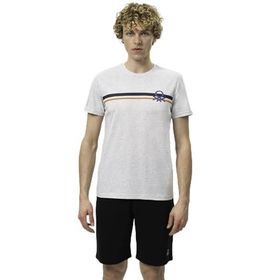 United Colors of Benetton BNT-M20478 Gri Erkek T-shirt