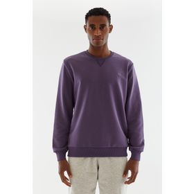 United Colors of Benetton BNT-M20951 Lila Erkek Sweatshirt
