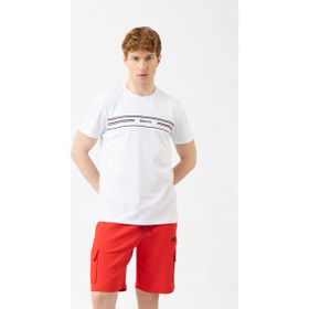 United Colors of Benetton BNT-M21135 Beyaz Erkek T-shirt