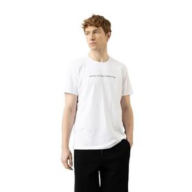 United Colors of Benetton BNT-M21137 Beyaz Erkek T-shirt