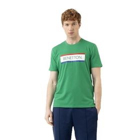 United Colors of Benetton BNT-M21151 Yeşil Erkek T-shirt