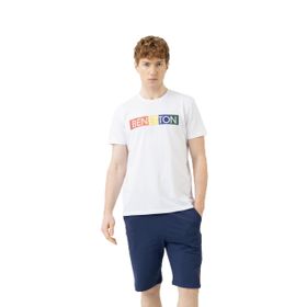 United Colors of Benetton BNT-M21153 Beyaz Erkek T-shirt